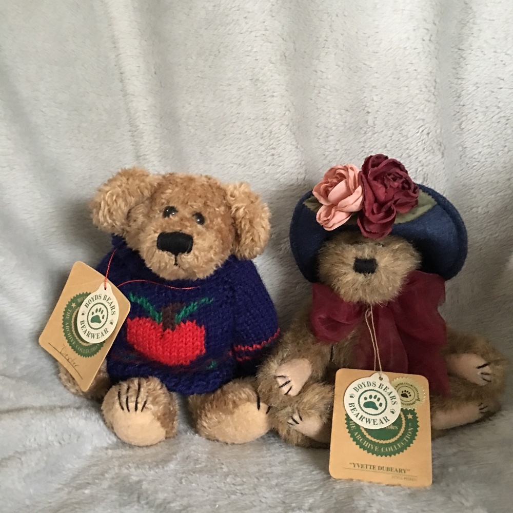 Retired Boyd Bear Dexter, Yvette Dubeary